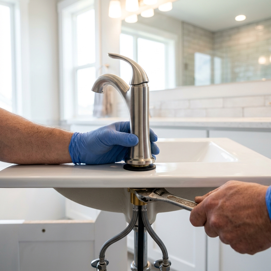 How to Replace a Bathroom Faucet